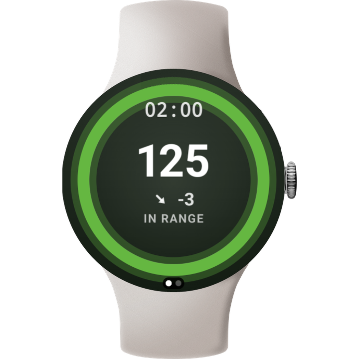 Sugar Sense glucose on a Wear OS watch